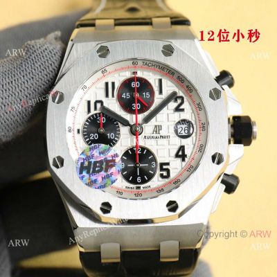 AAA Swiss Replica Audemars Piguet Royal Oak Offshore 1:1 HBF 3126 Chrono Watch Titanium Case